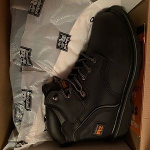 TIMBERLAND PRO PIT BOSS 6" STEEL TOE WORK BOOTS